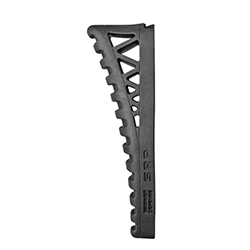Rubberized Butt Pad for GL-SHOCK, GL-MAG and GK-MAG Stocks - Black