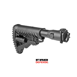 Folding Stock for AK47MIL - M16 Type with Polymer Hinge - Black