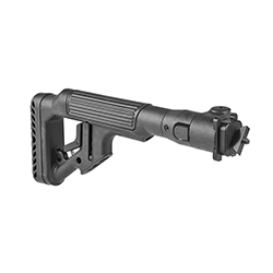 Sklopná pažba pro AK47MIL typ Galil s polymerovým kloubem černá
