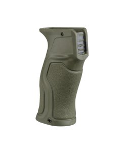 Ergonomická pistolová pogumovaná rukojeť pro AK zelená
