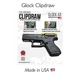 Spona na skryté nošení pro Glock 43 / 43X / 48