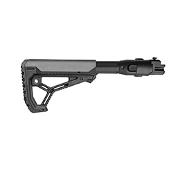 Sklopná pažba pro AK-47/74 typ GL-CORE s polymerovým kloubem černá