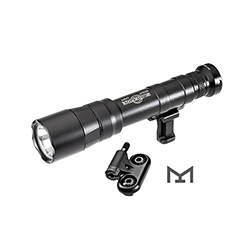TURBO Scout zbraňová svítilna 700lm/100 000Cd, černá s montáží M-LOK a Picatinny