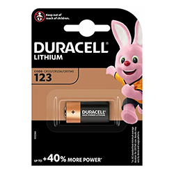 Duracell CR123A Ultra battery