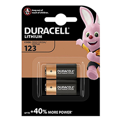 Duracell CR123A Ultra battery - 2-pack