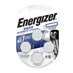 Baterie typu CR2032 Energizer Ultimate 4 ks (blistr)