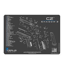Cerus Gear CZ Shadow Schematic ProMat – Charcoal Gray