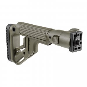 Sklopná pažba pro SA-58 typ Galil-2 - polymerová zelená
