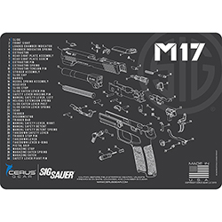 Podložka pro čištění zbraní LICENSED SIG M17 SCHEMATIC GRAY