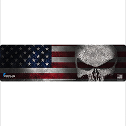 Podložka pro čištění zbraní AMERICAN FLAG W REAPER SKULL FULL COLOR