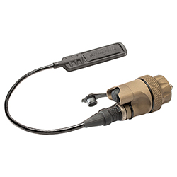 Duální spínač pro svítilny SureFire Scout, délka kabelu 7" pískový