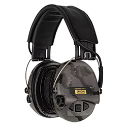 Elektronická sluchátka SORDIN Supreme Pro-X LED Headband - Night Camo