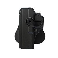 IMI Defense Retention Gun Holster for Glock 17/22/28/31/34 – Left Hand – Black