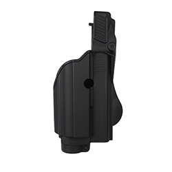Level 2 Pouzdro IMI Defense na Glock 17/19 se svítilnou černé