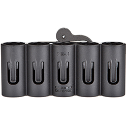 FAB Defense SH-5 Picatinny Holder for 12-Gauge Shotgun Shells - Black