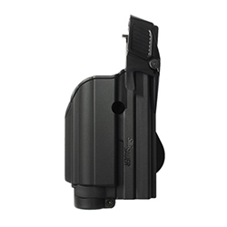 IMI Defense Level 2 Holster for Pistol and Flashlight/Laser for SIG P250 Compact/P250 FS/227/P220/P226/SIG Pro2022/MK25/P320 9mm - Black